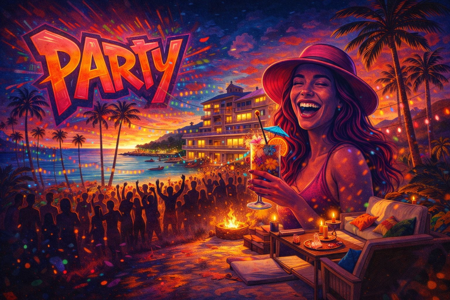 How One Weird House Tour Turned a Parking Spot Into a Party Beacon